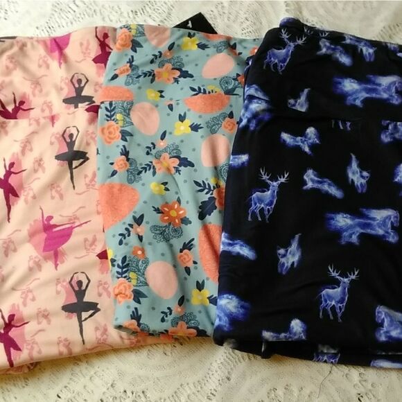 CP Designs leggings Three pair Sz 14-22 - Picture 1 of 9